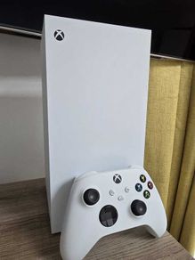 Xbox series x with 2 controllers