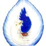 Vintage Swan Glass Bowl Made By Walther Glas Image 5
