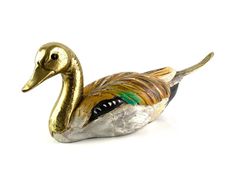Vintage Malevolti duck figurine