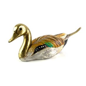 Vintage Malevolti duck figurine