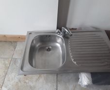 stainless steel sink