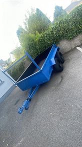 8x4 steel trailer