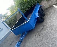 8x4 steel trailer