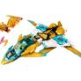 Lego set 71770 Zane's Golden Dragon Jet Image 2