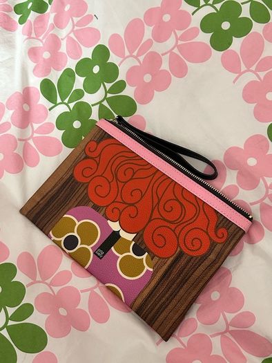 Orla Kiely rare Dee Dee Pouch