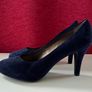 Geox Navy Suede Shoes Image 2