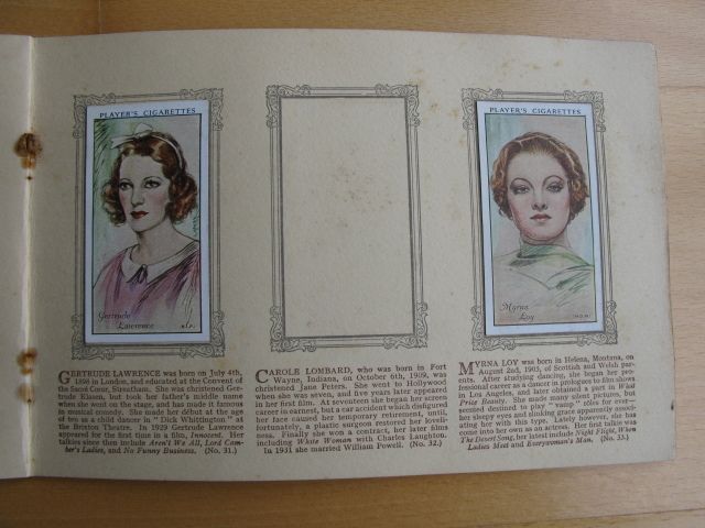 John Player & Sons - An Album Of Film Stars