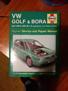 Haynes Manual VW Golf+Bora 98-2000