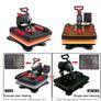 5-in-1 Multifunction Heat Press Machine for T-Shirts Mugs Caps & Plates Image 6