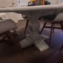 Large Round Oak Dining Table Image 2