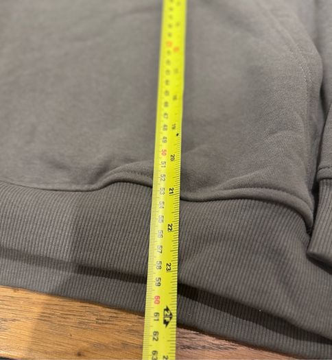 Grey Loose Fit Hoodie (size XXL)