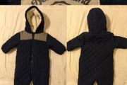 NEXT All In One Warm Fleece lined Waterproof Pram Suit