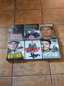 Formula 1 Racing & Motorcycle Racing Autobiography (EACH)