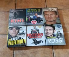 Formula 1 Racing & Motorcycle Racing Autobiography (EACH)