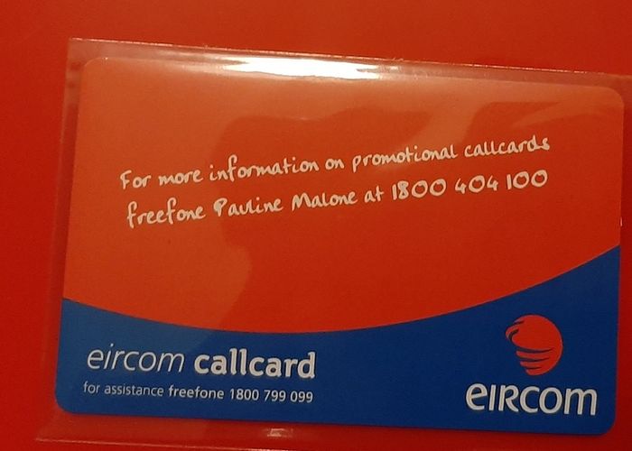 Mint call card blank promotional card