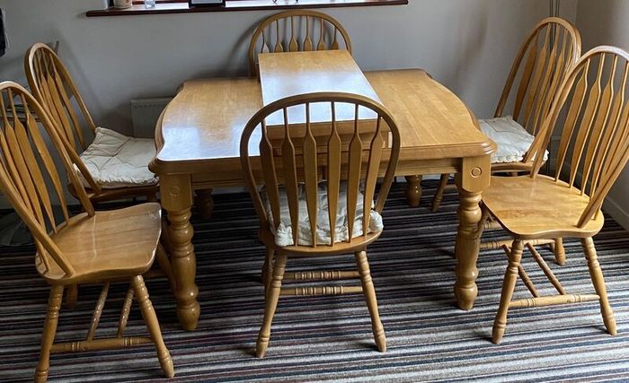Table and chairs
