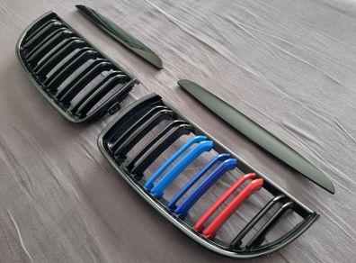 BMW 3 Series E90 E91 Pre-Lci M Colors Kidney Grilles Brand New