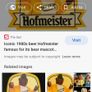 Hofmeister ceramic ashtray advertising ,Scottish pale ale lager,from 1980s to 2003,,ie "" fellow the bear"" George ""collectors item price includes post to anywhere in ireland thank you, very good condition Image 8