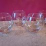 A Set of 4 Hennessy Cognac Glasses Branded with the Hennessy Cognac Logo Image 4