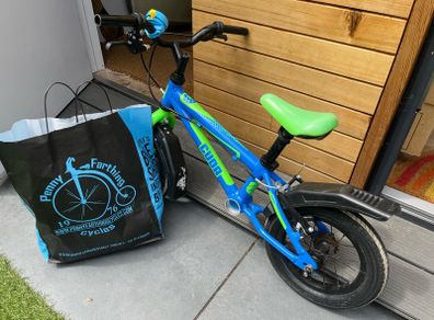 12" Cuda Pedal bike / balance bike
