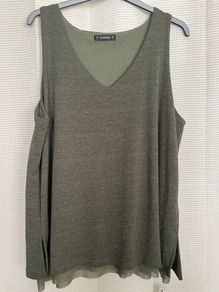 Double Layer Fine Knit Top