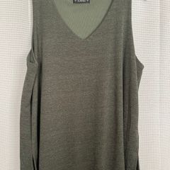 Double Layer Fine Knit Top