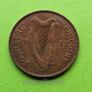 Ireland 1937 year Bronze Penny. Image 2