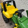 Rolly Junior John Deere Tractor With Loader And Trailer Image 4