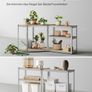 Heavy duty Corner Shelf Set with 5 Tiers  Load Capacity: 2625 kg Image 4
