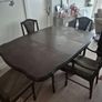 Solid Oak Dining Table + 6 Chairs Image 2