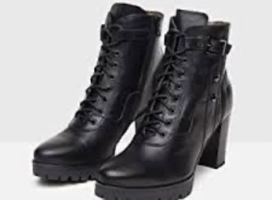 Leather boots black  Nero giardini