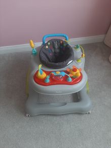 Baby activity centre walker and rocker
