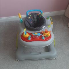 Baby activity centre walker and rocker