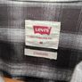 Levi's Brown Check Shirt Size Medium Regular Fit Image 3