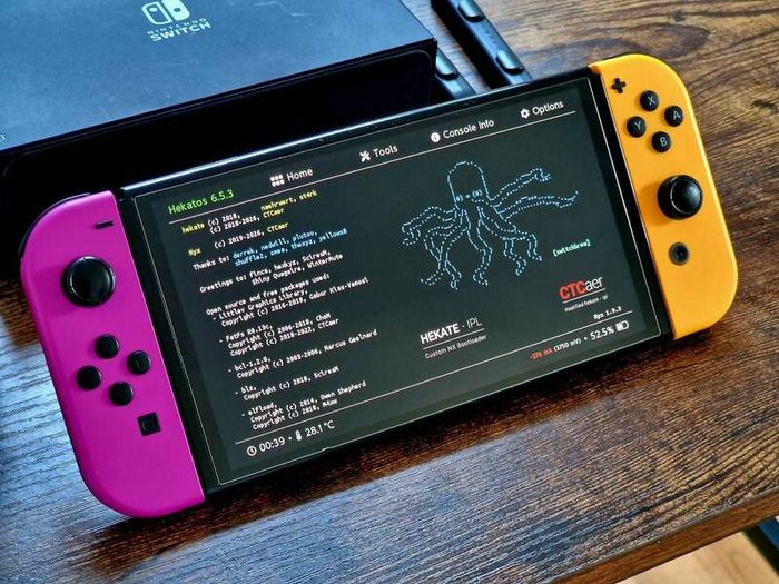 Nintendo Switch OLED Hardmodded Picofly Boxed Mint Condition