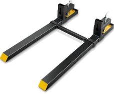 907.2kg Clamp on Pallet Forks, 109.2cm Total Length Heavy Duty Pallet Forks
