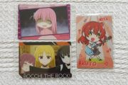 Bocchi the rock anime cards manga bandai Hitori Gotoh Nijika Ijichi Kessoku Band Ryo Yamada Ikuyo Kita