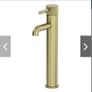 Tall Tap Brushed Brass Image 4