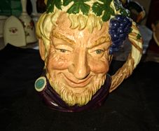 Vintage Rare 1958 Royal Doulton Toby Mug Bacchus Character Jug Roman God of Wine LARGE Size Postage Available