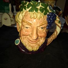 Vintage Rare 1958 Royal Doulton Toby Mug Bacchus Character Jug Roman God of Wine LARGE Size Postage Available
