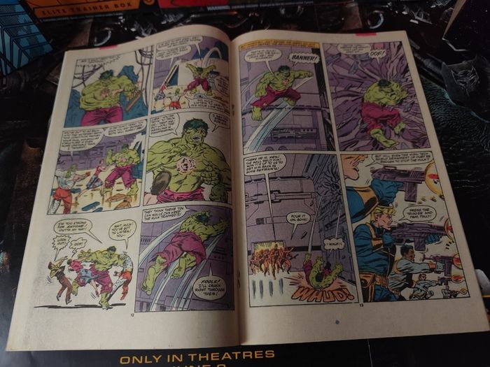 The Incredible Hulk ! Issue #324 ! 2nd Appearance of Grey Hulk ! Homage Cover to the First Issue ! Copper Age Comic from 1986 ! by Marvel !