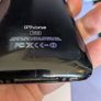 Locked iPhone missing top button crack to case Image 3