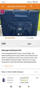 massage bed
