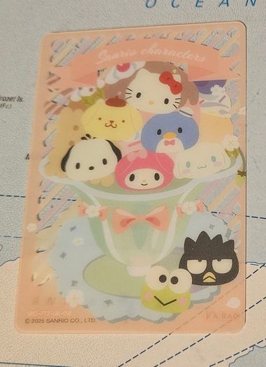 Sanrio Collectible Family Card