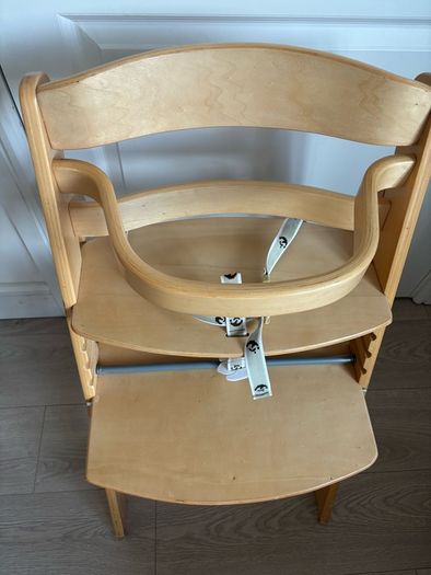 Roba wooden adjustable high chair kids toddler