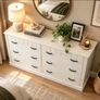 Large Double Chest of Drawers Image 5
