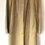 Karen Millen Satin Lined Suede Leather Duster Coat - Beige. Image 4