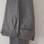 Man suit 2 pieces, size 48, 100% wool Image 3