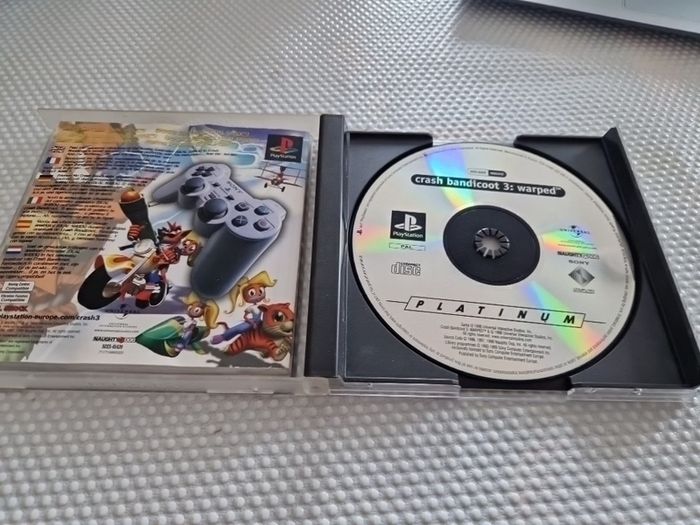 Crash Bandicoot 3 Warped PlayStation1 Ps1 PlayStation2 Ps2 Games Original