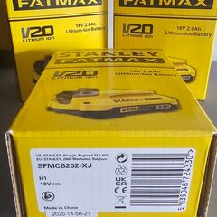 STANLEY Fatmax V20 18V 2.0Ah Lithium-ion Battery